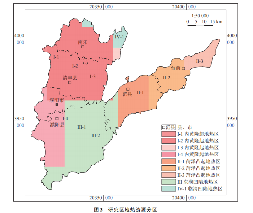 河南省濮陽市中深層地?zé)岬刭|(zhì)特征、資源儲(chǔ)量及開發(fā)利用適宜性評(píng)價(jià)-地大熱能